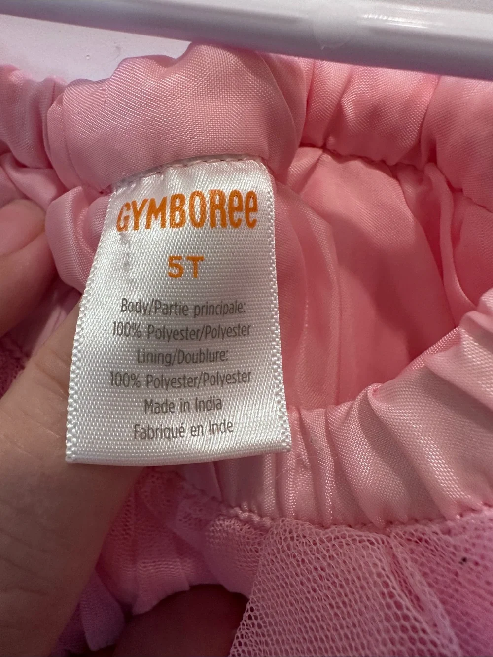 Gymboree pink tulle